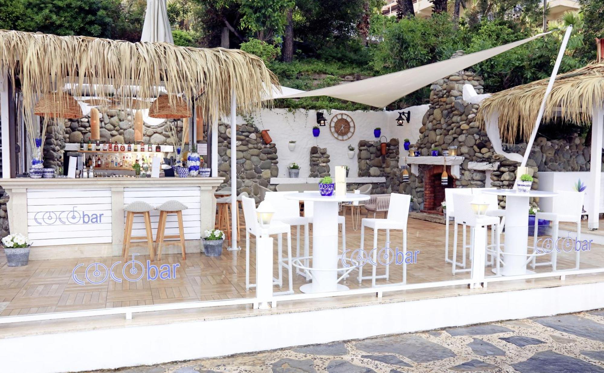 Labranda Mares Marmaris Hotel Eksteriør billede Beach bar in Greece